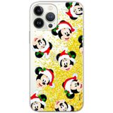 ERT GROUP mobiel telefoonhoesje voor Apple iPhone XS - Disney Mickey & Minnie 016 Glitter