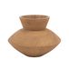 By-Boo Vaas Avena Resin, 23cm - Bruin