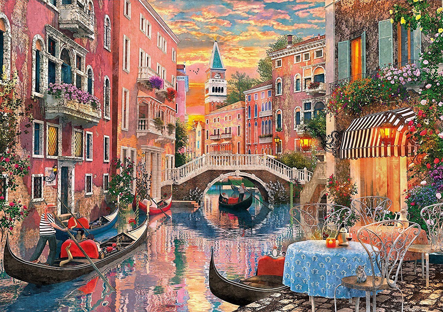 Clementoni Zonsondergang in Venetie - 6000