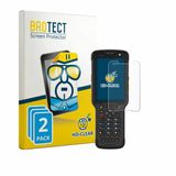 BROTECT - Screenprotector voor Newland Speedata SD35 Leo - Folie Beschermfolie transparant 2 Stuks