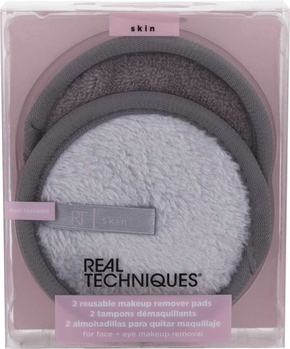 Real Techniques Skin Reusable Make Up Removal Pads - Odliaovaa Tva!atme