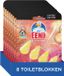 WC Eend Toiletblok Active Cosmic Peach - 8 x 38 gr - Voordeelverpakking