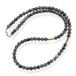 Memphis Labradorite Bead Necklace - Natural Stone - 6mm - 60cm