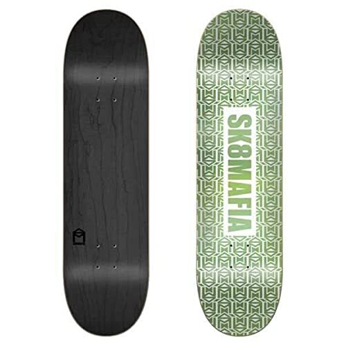 Sk8Mafia OG Multilogo 20,25 x 8,25 inch Deck Chassis, volwassenen, uniseks, meerkleurig (meerkleurig), eenheidsmaat