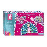 Janod Set pixels strass kleine decoraties – de Ateliers du Ruhe – creatieve set voor kinderen – leren, fijne motoriek en creativiteit – vanaf 7 jaar, J07947