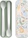 Mepal Mio Cuillère pour bébé Little Dutch - Lot de 2 - Long manche - Vaisselle enfant - Safari Friends