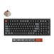 Keychron V5 Ultra Draadloze rode schakelaar, 8K, RGB-achtergrondverlichting, hot-swappable, zwart