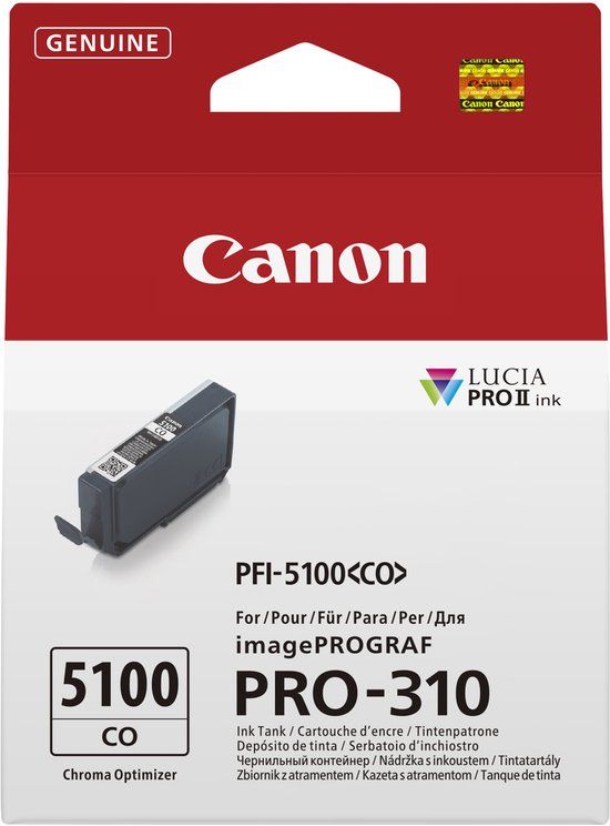 Canon Inktpatroon PFI-5100MBK Chroom voor ImagePrograf PRO-310
