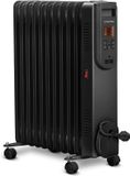 TROTEC TRH 25 E Radiateur électrique à huile - 2500W - Minuterie - Noir