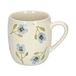 Tasse à thé, grès, violettes, Ø9,5 cm