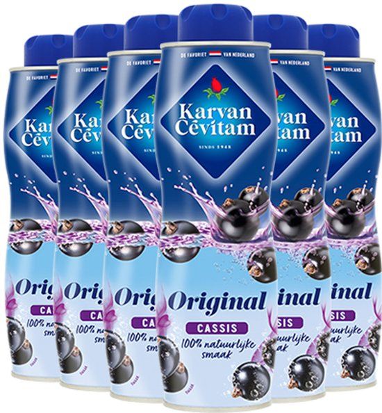 Karvan Cévitam Cassis Syrup - 6 x 600ml