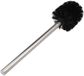 Shenzhen Haorui Industrial Technology Co., Ltd. Brosse de toilette avec support, noir