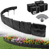 Plastique Bordure de pelouse pour délimitation de parterre - 10m