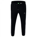 Erima heren Broek met doorlopende sweatbroek (2102201), zwart/slate grey, L