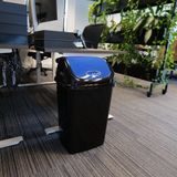 Rossignol Clap 50 liter afvalbak zwart, blauw