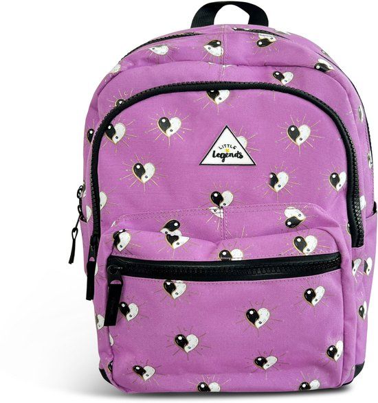 Little Legends BACKPACK L YIN YANG Paars