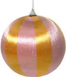 Decoris Kerstbal foam d8cm blush