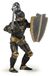 Figurine de chevalier Armure noire Médiéval À partir de 3 ans