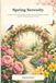 Spring Serenity: 50 Single-Sided Coloring Pages for Adults