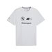 PUMA BMW M MOTORSPORT Essentials+ T-shirt voor Heren, Zilver, Maat L