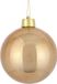 House of Seasons Grote Kerstbal - Licht Koper - D20 cm - Kunststof