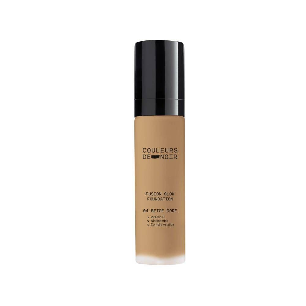 Couleurs de Noir Couleurs De Noir Fusion Glow Foundation 04 Beige Doré 30 ml fond de teint