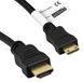 mumbi MINI HDMI-kabel 1.3b 1080p Full HD/Mini HDMI C mannelijke naar HDMI A mannelijke - VERGULDE contacten 1.5m