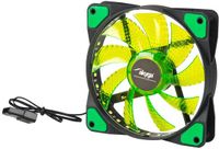 VENTILADOR Akyga Systeemventilator AW-12E-BG 120mm LED Groen Molex