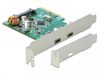 DeLOCK 90397 carte d'interface/adaptateur Interne USB 3.2 Gen 1 (3.1 Gen 1)