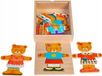 ANEK Smily Play SPW83593 35934 puzzle en bois avec un ours en peluche