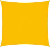 vidaXL Zonnescherm vierkant 7x7 m oxford stof geel