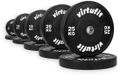 VirtuFit Bumper Plate Set - Olympische Halterschijven van Rubber - 150 kg