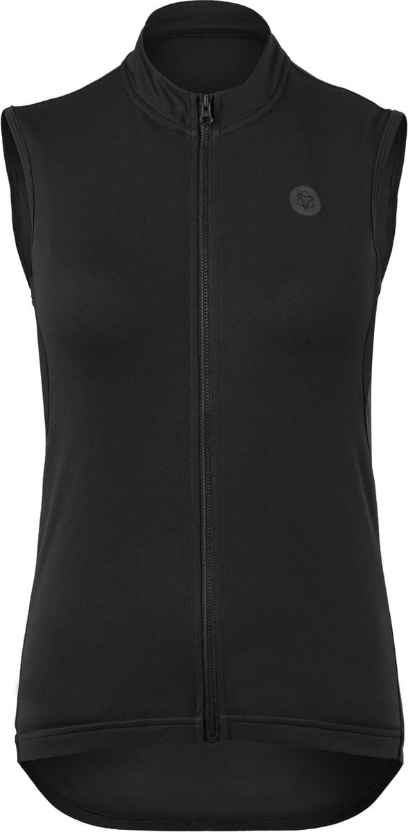 AGU Core Mouwloos Fietsshirt II Essential Dames - Zwart - M