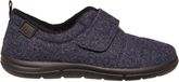 Rohde donkerblauwe heren pantoffels met klittenband