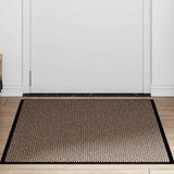 vidaXL Tapis de porte 90x150 cm marron