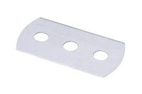 Fackelmann 60149 Messenset Zilver, 4,4 x 2,2 x 1 cm