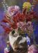 SunsOut Puzzel XXL - Katten en Bloemen Chinoiserie - 500 stukjes