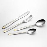 Maestro Ensemble de couverts 24 pièces Or