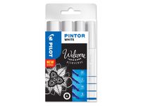 Pilot Pintor 4-pack white