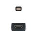 Brightium Mini DisplayPort naar HDMI, mDP/M-HDMI A/H, mannelijk vrouwelijk, zwart, 15 cm