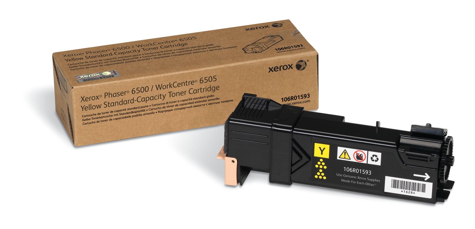 Xerox 106R01593 toner cartridge yellow (1000 pages) for Xerox Phaser 6500/WorkCentre 6505