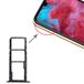 ZAORUN Reserveonderdelen SIM-kaartenlade + SIM-kaartenlade + Micro SD-kaartenlade compatibel voor Huawei Honor Play 3e (zwart)