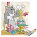 Northwest Tom & Jerry Silk Touch Sprei Deken, 127 x 152 cm, Muisboom