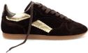 Boax TRACK 7009 Dames Suède Sneakers Bruin