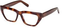 GCDS GD5030 Dark havana 51/15/140 WOMAN Brilmonturen