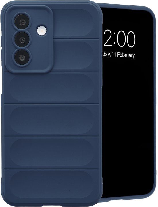 imoshion EasyGrip Backcover - Geschikt voor Samsung Galaxy A27 (5G) - Donkerblauw