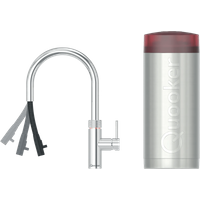 Quooker COMBI+ + Quooker Flex Round Chroom