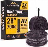 BikePeak 2x binnenband Elbrock City 28 inch AV autoventiel / Schrader 40mm 28/47-622/635