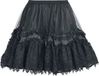 Sinister Gothic Short Skirt Dames Minirok - zwart - S