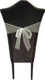 PartyDeco Tule stof op rol - creme wit - 30cm x 9meter - Organza/mesh decoratie stoffen